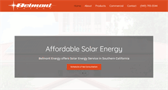 Desktop Screenshot of belmont-energy.com